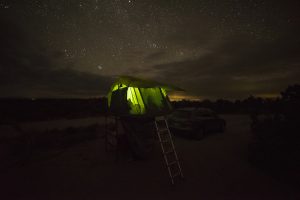 Camping im Dachzelt
