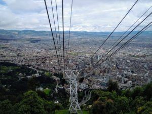 Cable Car Cerro de Montserrate. fun things to do in bogota.