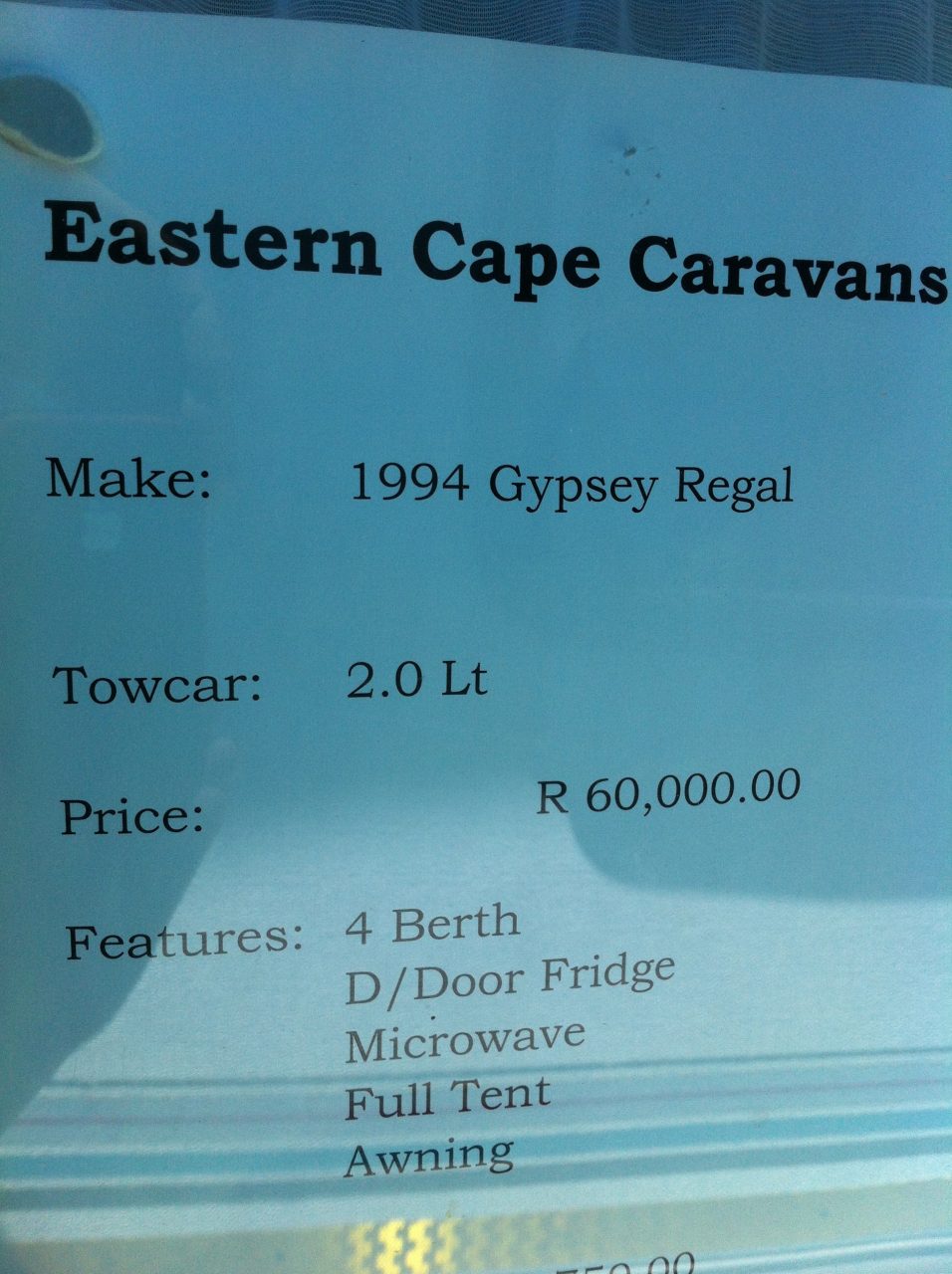 Eastern Cape Caravans