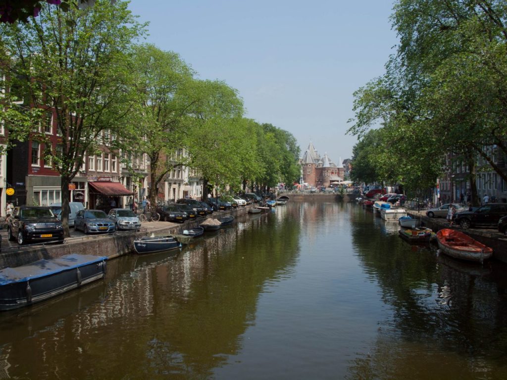 Holland, Venedig des Nordens. Amsterdam's Grachten. Mehr Amsterdam Sehenswürdigkeiten Reisetipps folgen hiernach. 