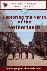 Wandering through quaint face bricked villages in Provinces Friesland and Groningen, along the North Sea coast in the north of the Netherlands, cycling over infinite Dykes and enjoying the Dutch lifestyle.
