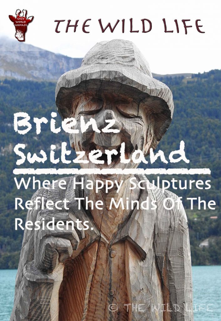 Brienz is a charming little town at the Lake Brienz embedded in the alps of Switzerlands Berner Oberland keeping its Swiss traditions like wood-carving alive.