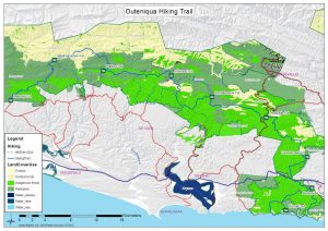 Outeniqua Hiking Trail Map - Südafrika Rundreise Erfahrungen