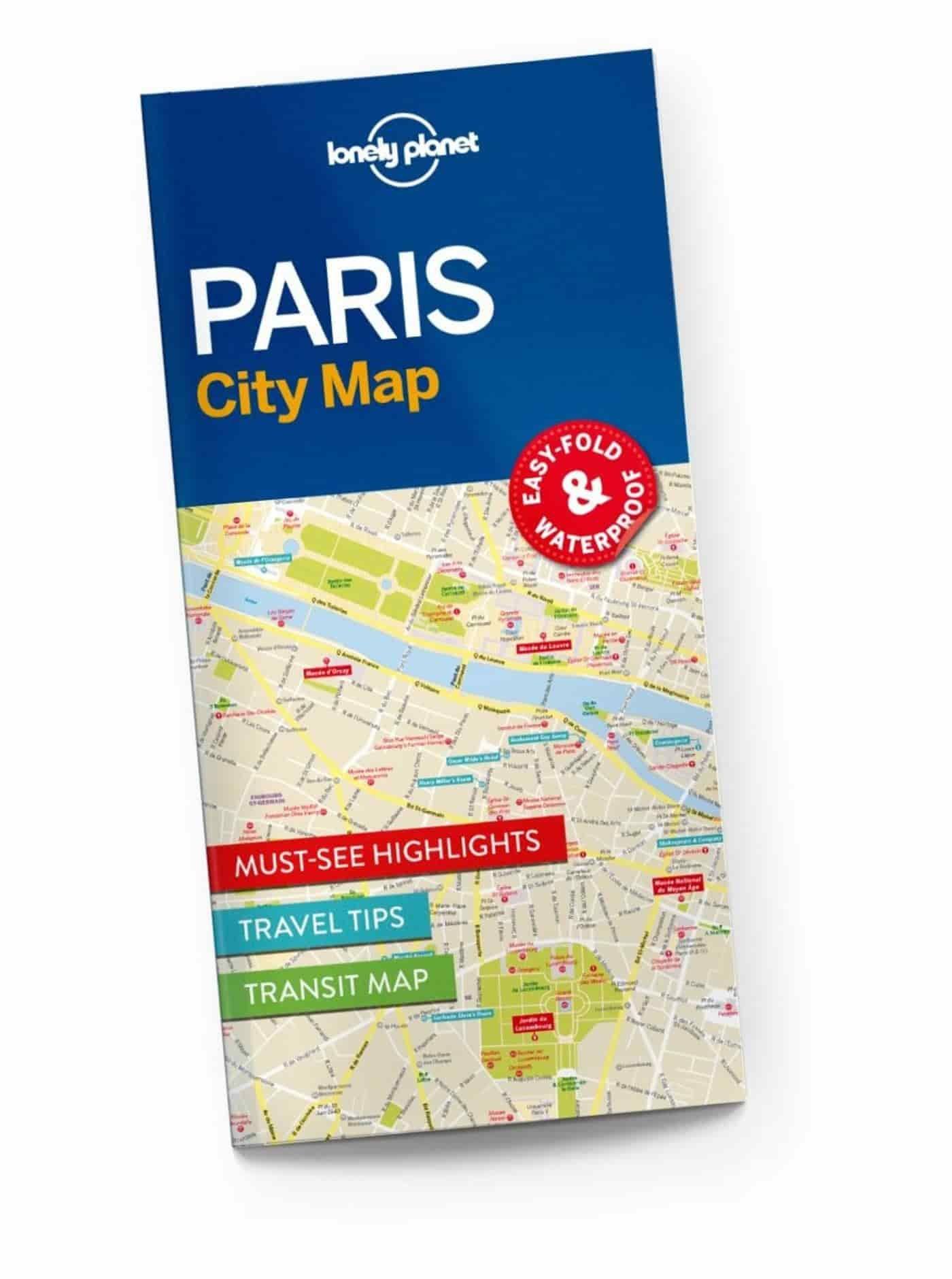 paris attractions map