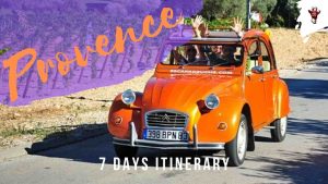 South of France 7 days itinerary